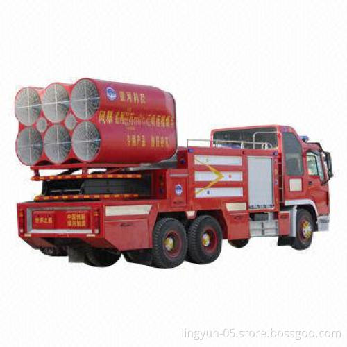 Fire Truck with 16T Foam Carrying Capacity and 90kph Maximum Speed